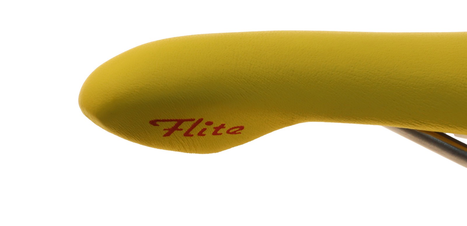Selle Italia Flite Saddle Titanium Rails Yellow Made With Kevlar (R) NIB NOS NEW