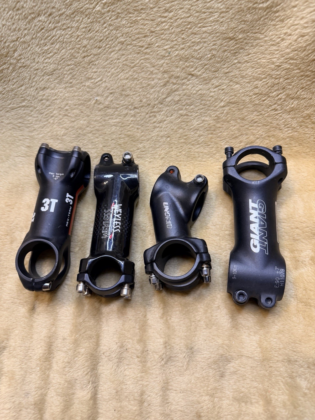 Weyless Carbon Giant 3T Arx-team Union Threadless Stem Lot Size Varies