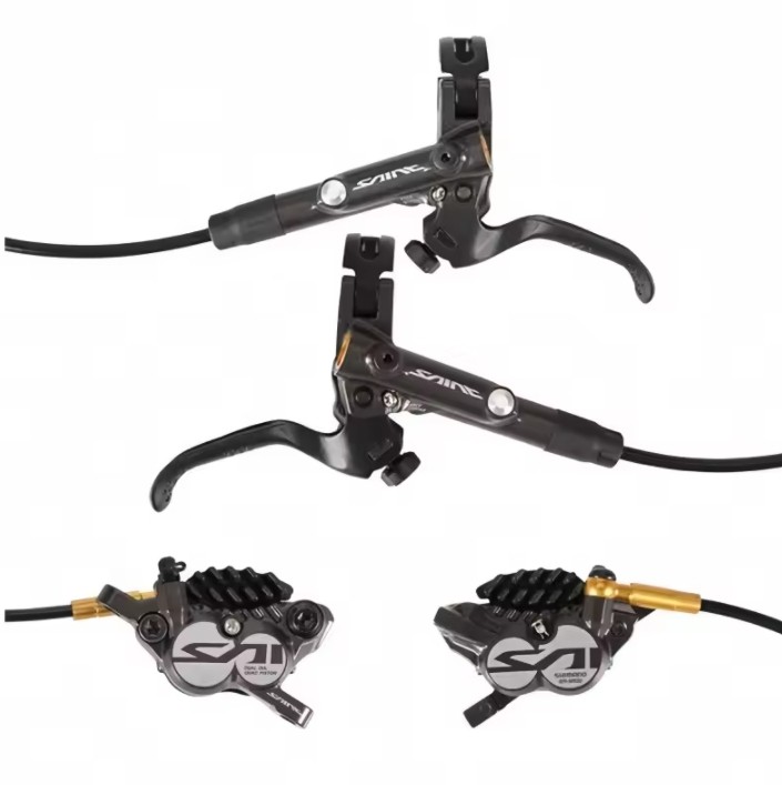 SHIMANO SAINT M820 Brake Hydraulic Disc Brake MTB Lever Brake Caliper 4 Pistons