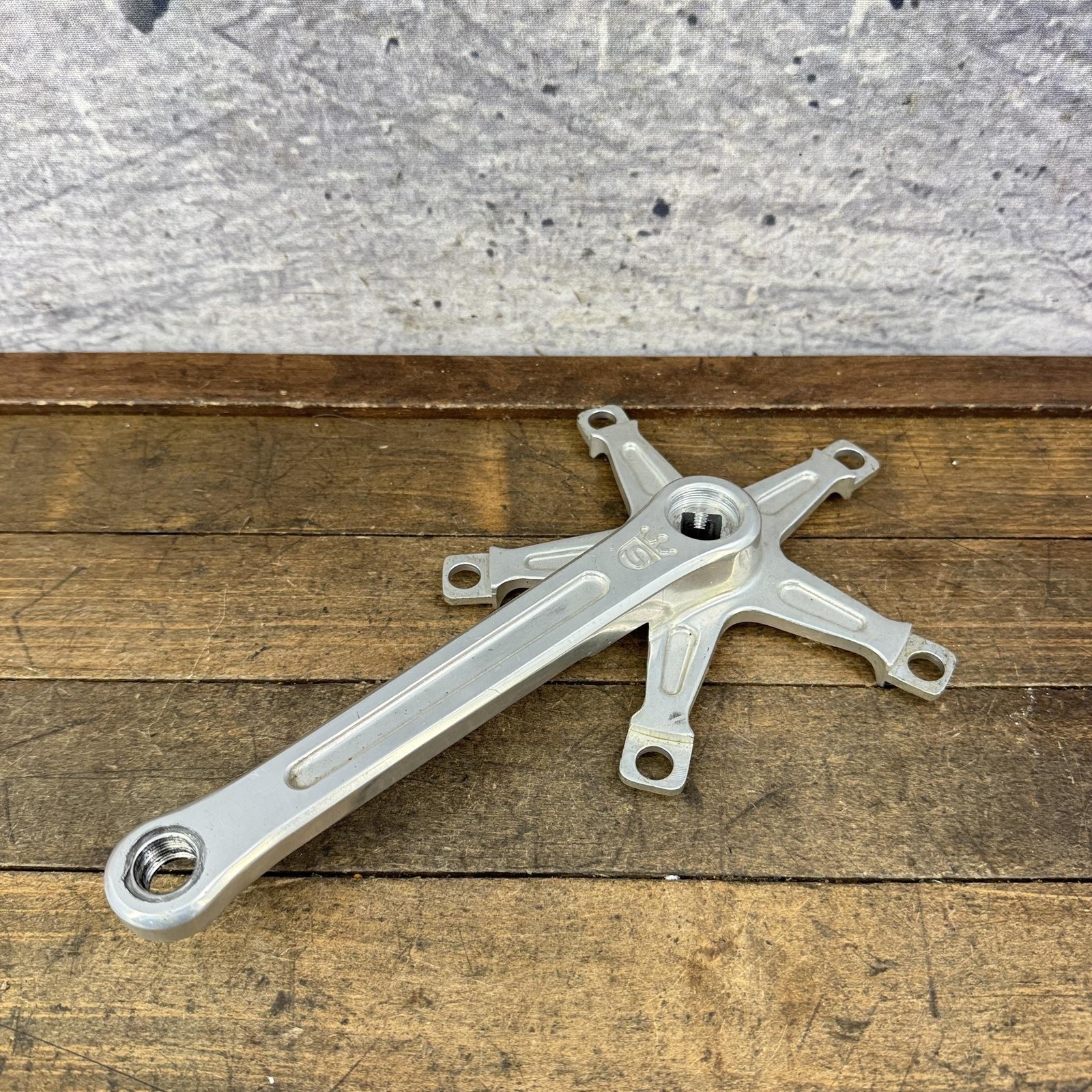 Vintage Sugino Crown Crank Arm RIGHT 144 BCD 171 BCD 5-Bolt Square Taper Road