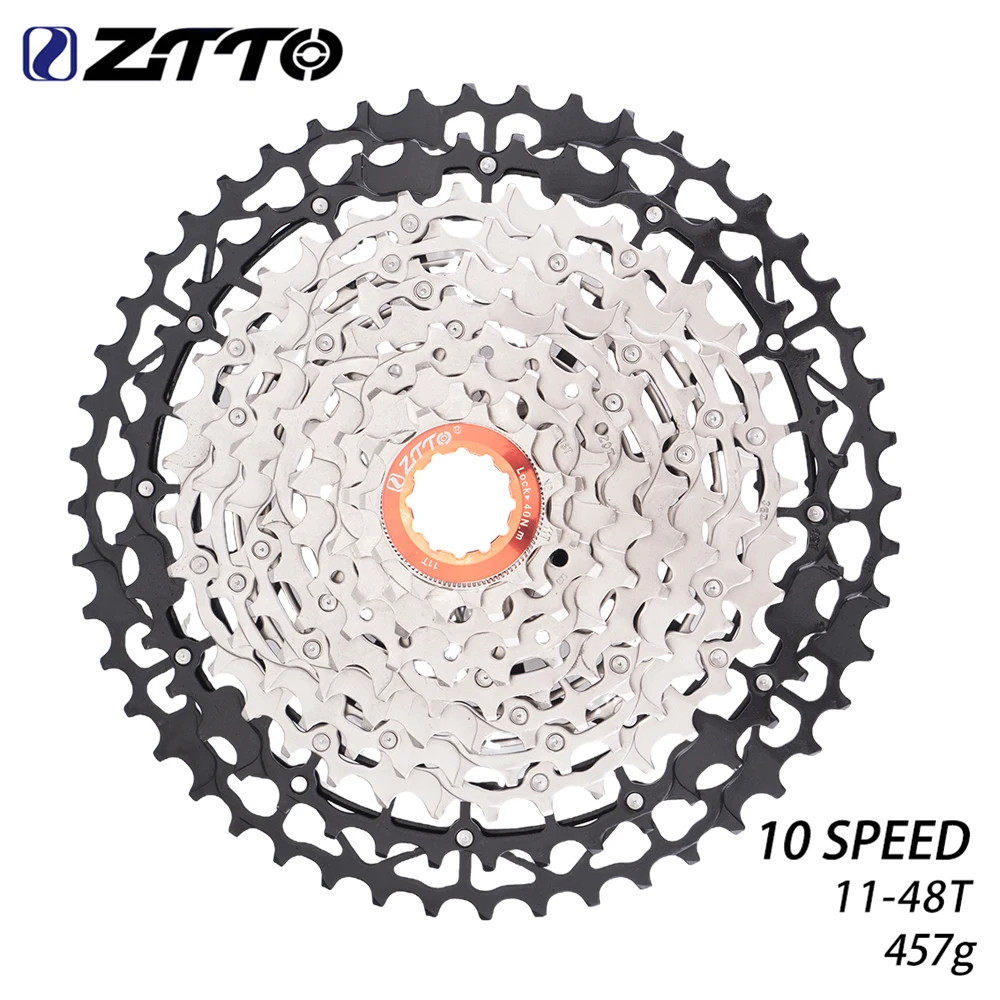 ZTTO MTB 10 Speed Bicycle Cassette SL 10S 10speed Mountain Bike Sprocket HG Hub