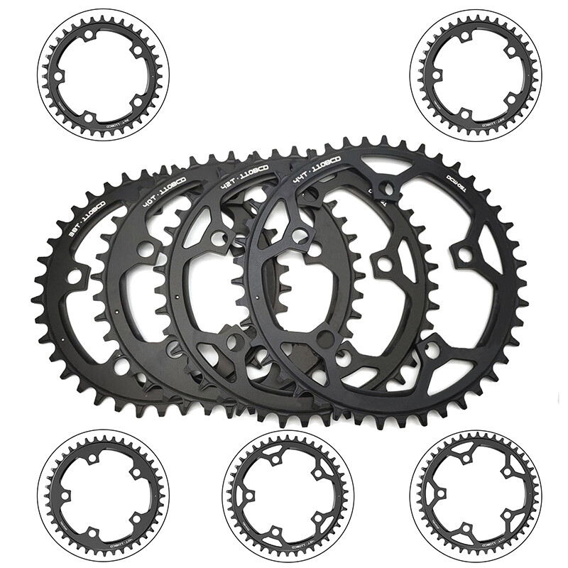 110 BCD 110BCD Road MTB Bike Narrow Wide Round Chainring 36T 42T 44T Chainwheel