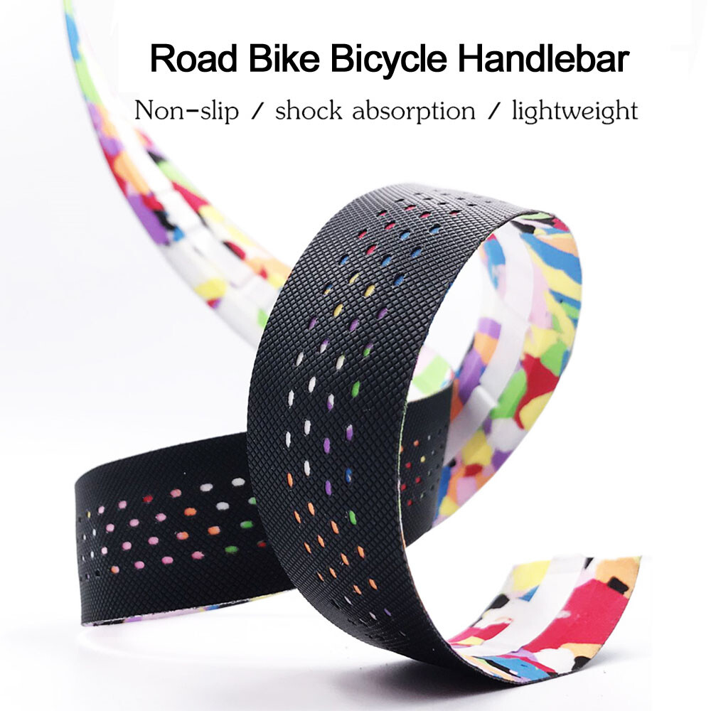 Silicone Bar Tape Road Bike / Drop Handlebar Tape Silica EVA Soft Wrap Bicycle