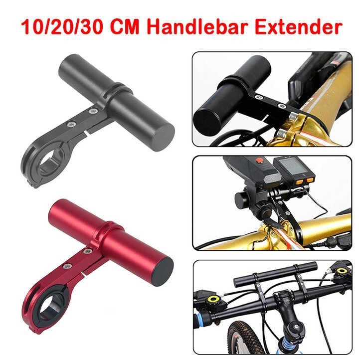 10cm/20cm/30cm Handlebar Extension Bicycle Mount Bike Bracket Extender Holder