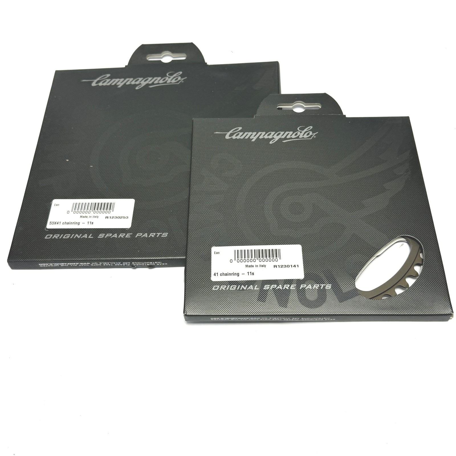 NOS Campagnolo Super Record 11 Speed 5-Arm Chainring Set – 41-53T