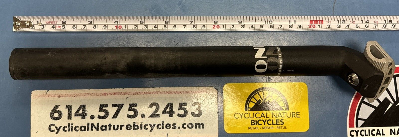 UNO 6061 Aluminum Seatpost 30.8mm Dia 350mm Length