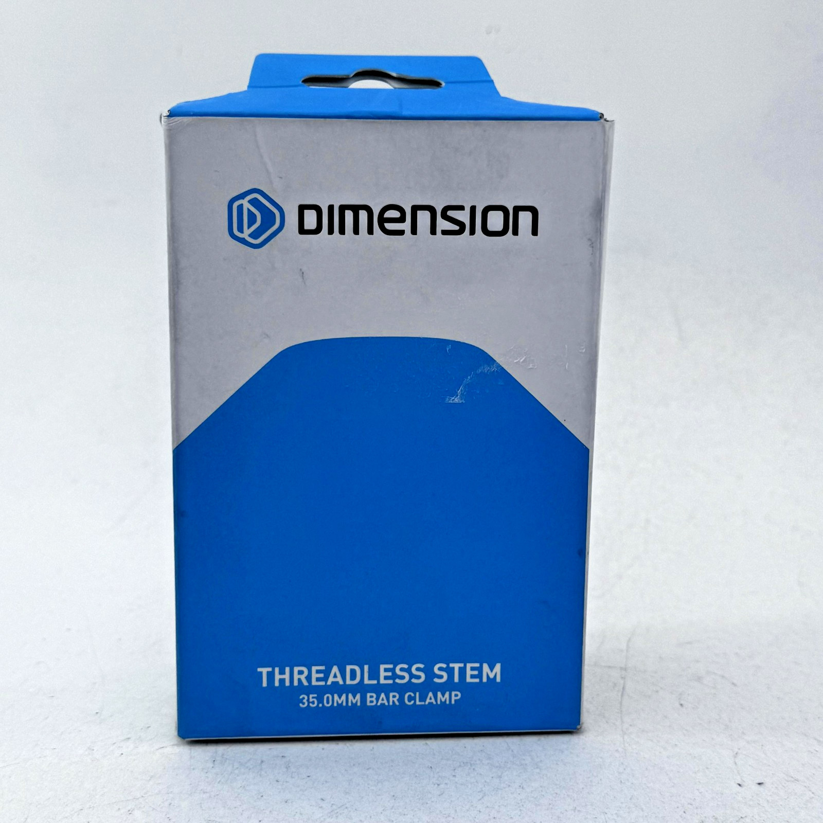 Dimension Threadless Stem 40mm 35.0mm Bar 1-1/8 Steerer 0° Black Matte Alloy A77