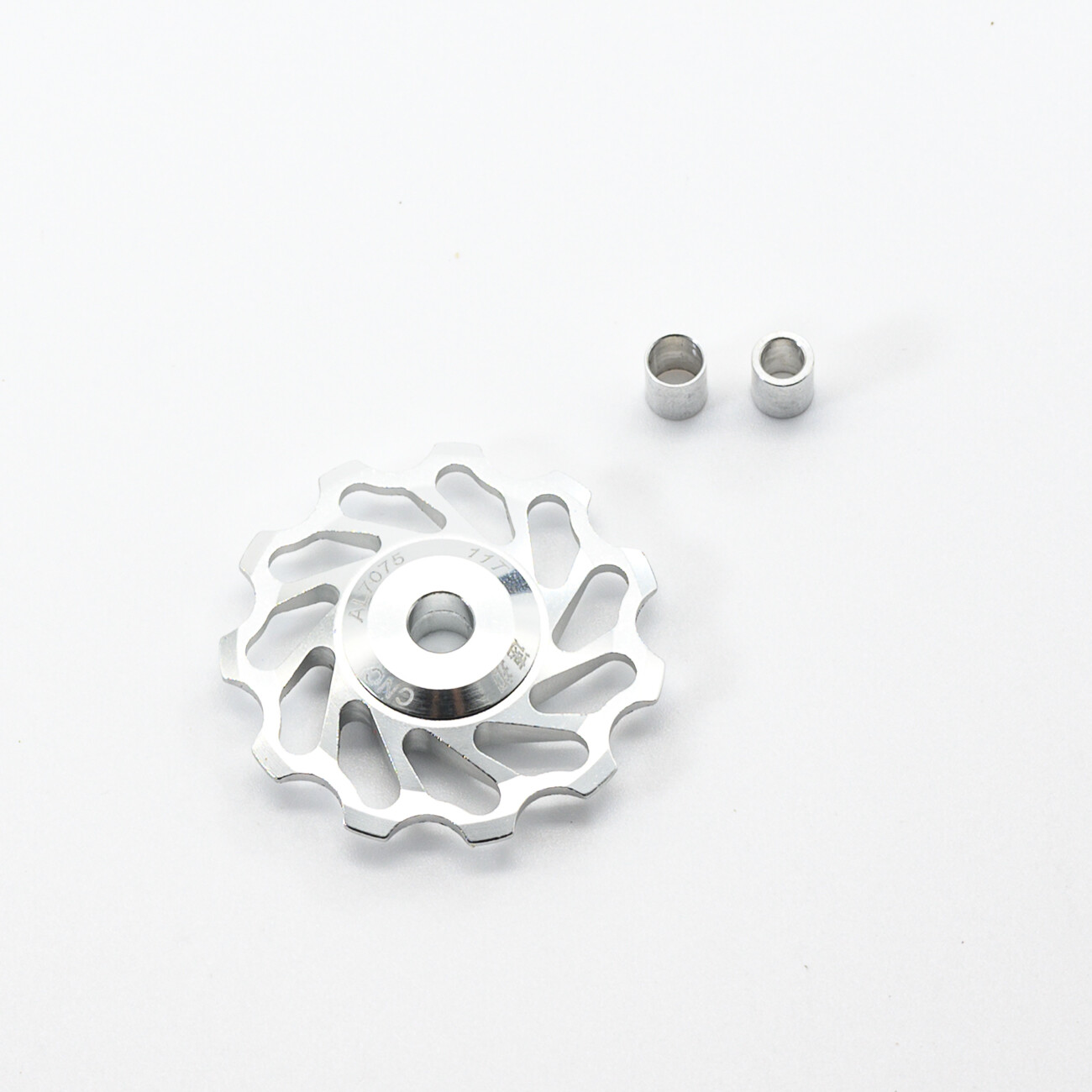 11T 7075 Aluminum alloy Rear Derailleur Pulleys Assy Washers Steel Bearing