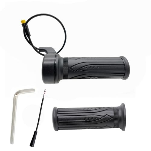 EBike Full Twist Throttle, 12V-72V Universal Electric 3 Pin waterproof plug