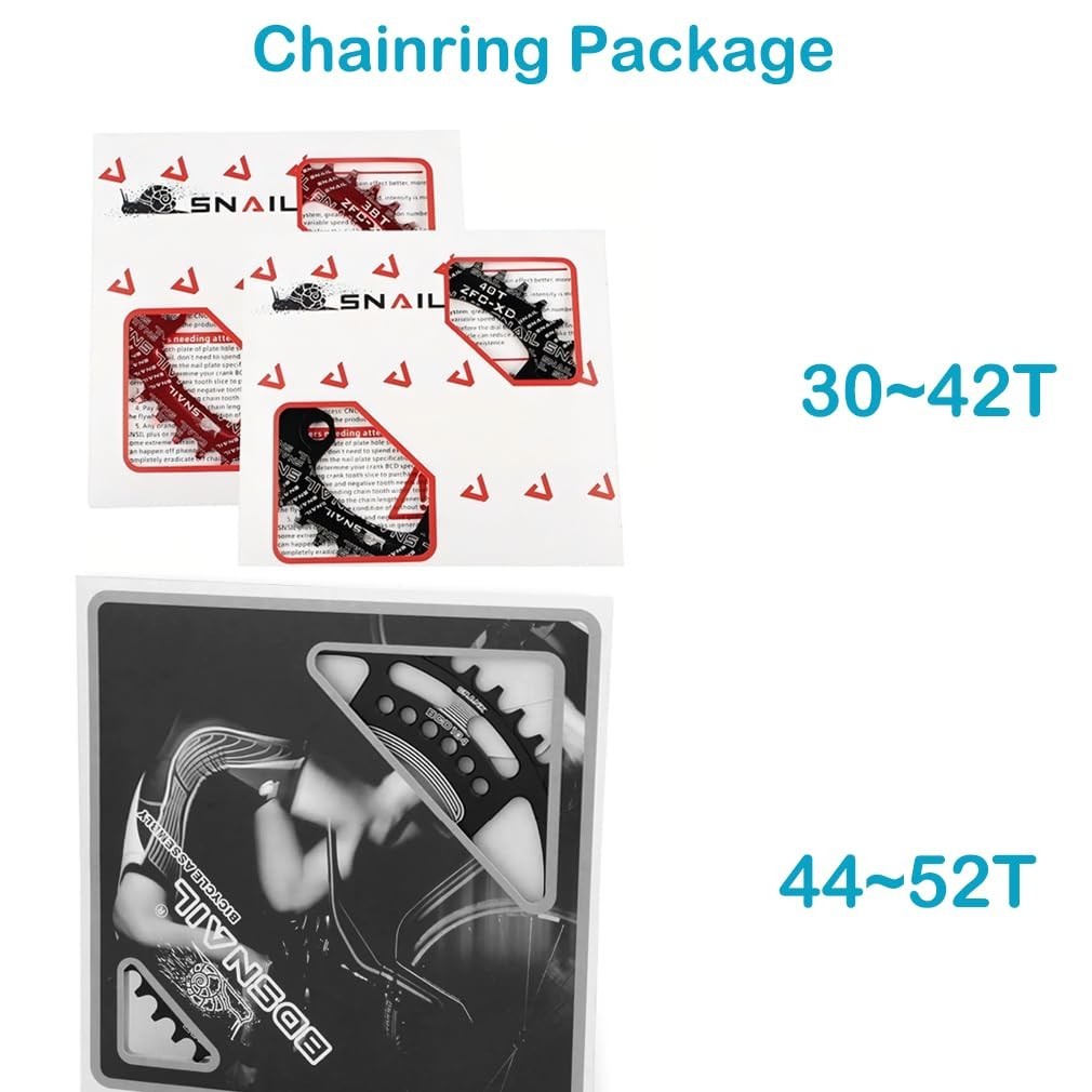 Narrow Wide Chainring 30T-52T for 1x Road, Mountain, BMX, Gravel, Ebike – Sprock