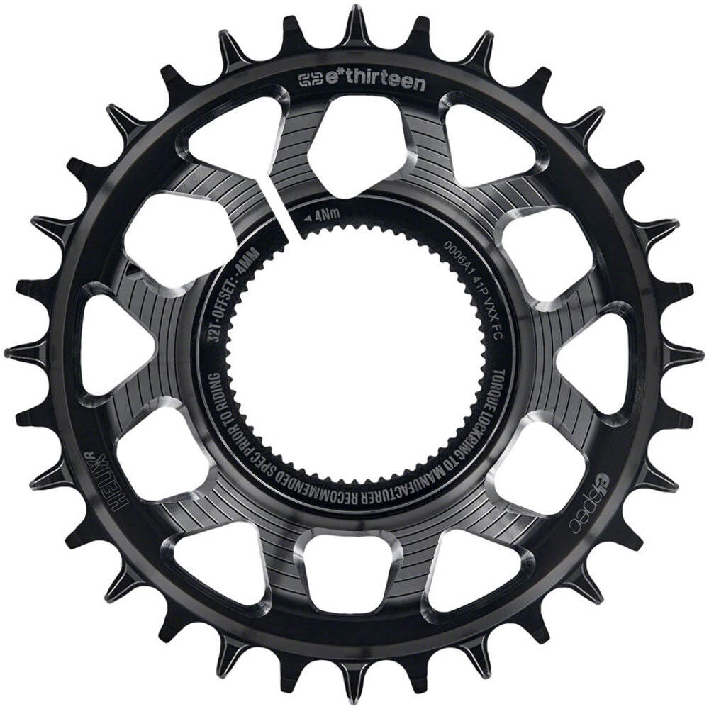 e*thirteen Helix Race e*spec Chainring – Kenevo/Levo SL 1.1 -4mm offset 32T 11/1