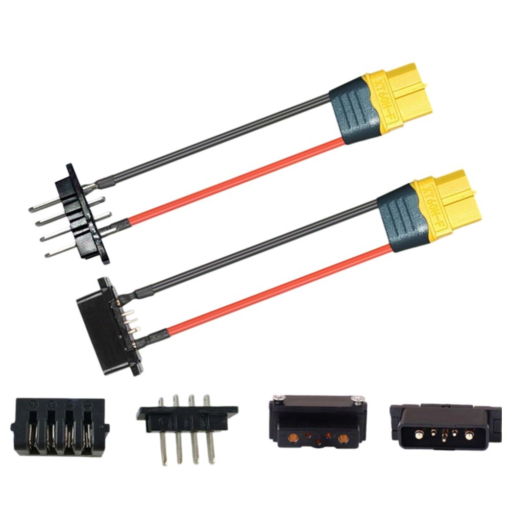 Cable For For Hailong Battery Charging With 4 Pin And For XT60H Connectors