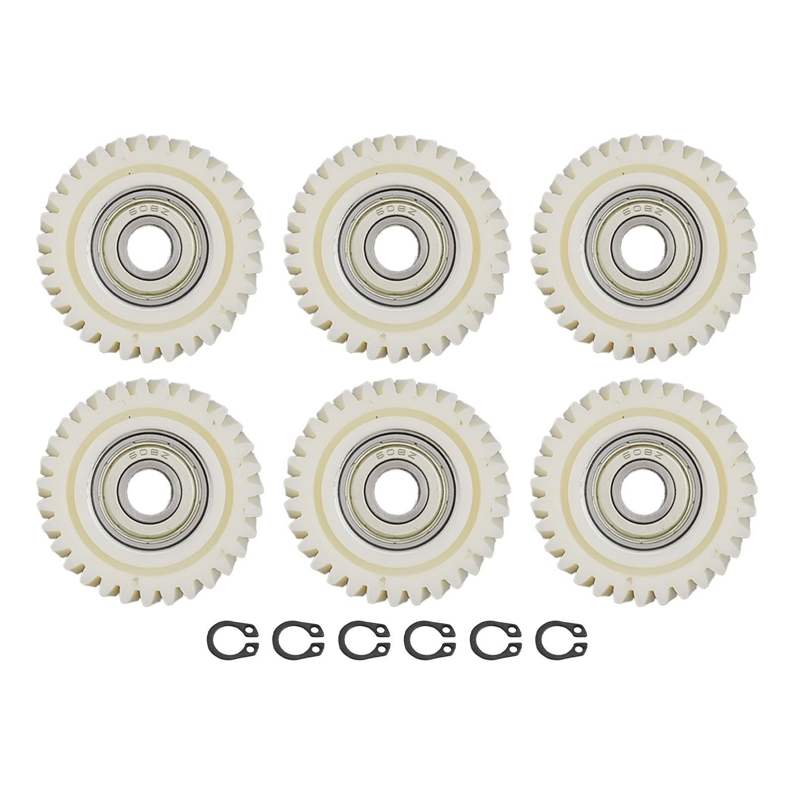 Planetary Gear Kit for EBike Hub Motor Six Piece Nylon Set with Bearings