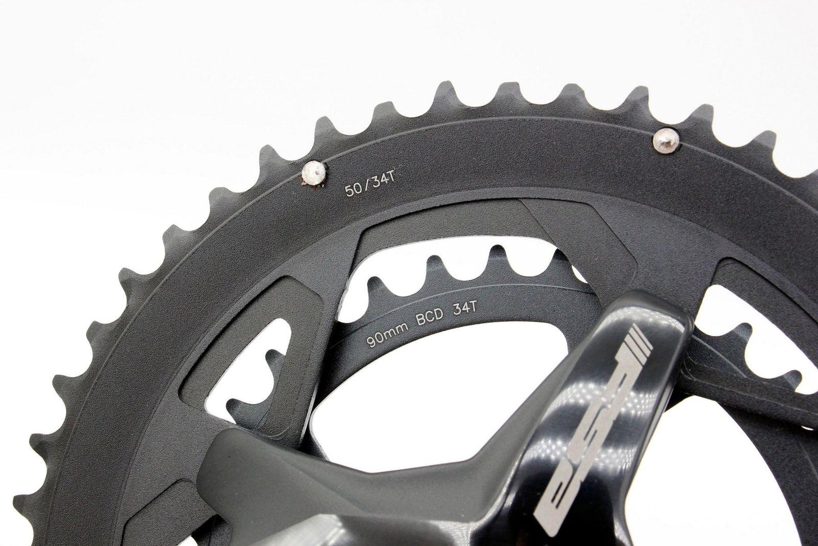 FSA Gossamer Pro 50/34T Compact Crankset 170mm BB386 EVO 30mm Spindle Alloy