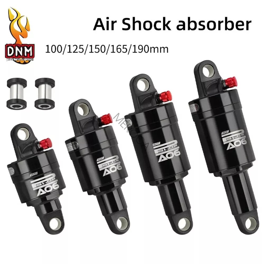 DNM Air Shock Suspension Folding Bike Bicycle Scooter Rear Shock 100/165m