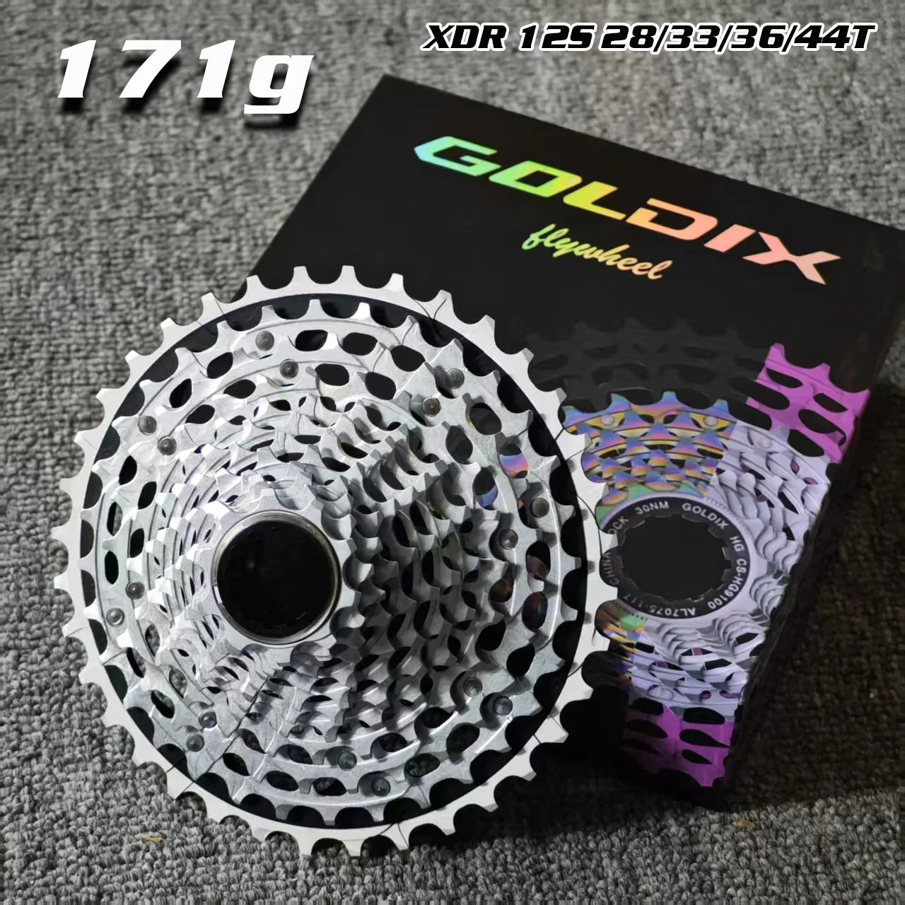 Road Bike CNC Integrated Ultra Lightweight 12 Speed Flywheel, Suitable for SRAM