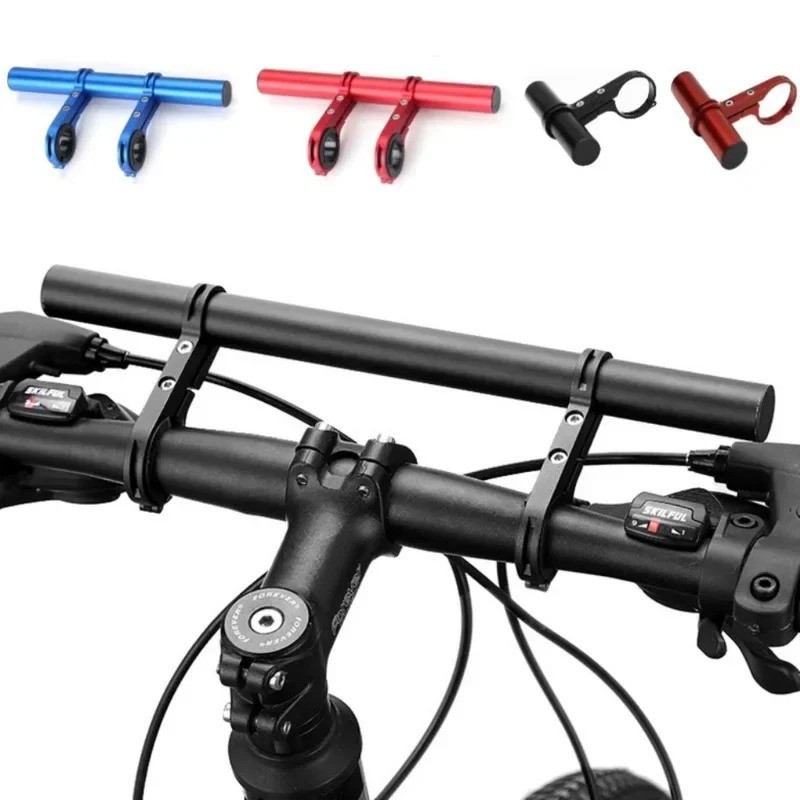 Bike Handlebar Extender Extension Bicycle Bar Mount Headlight GPS Holder Bracket