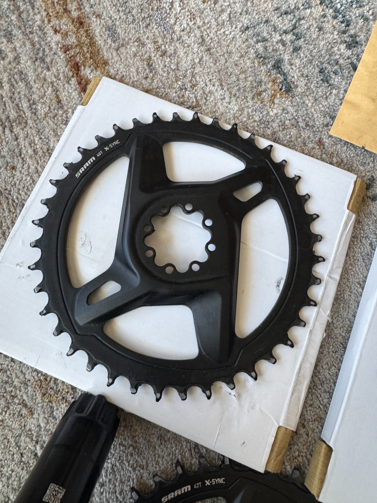 SRAM Rival 1 170mm 42/40/38-Tooth X-Sync Crankset + Power Meter