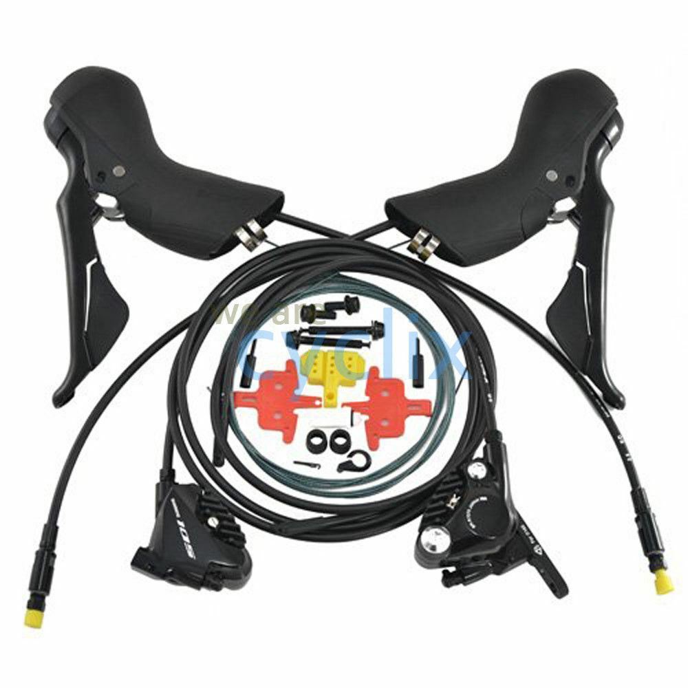 New Shimano 105 R7000 R7020 Hydraulic Disc Brake Groupset 170/172.5/175mm