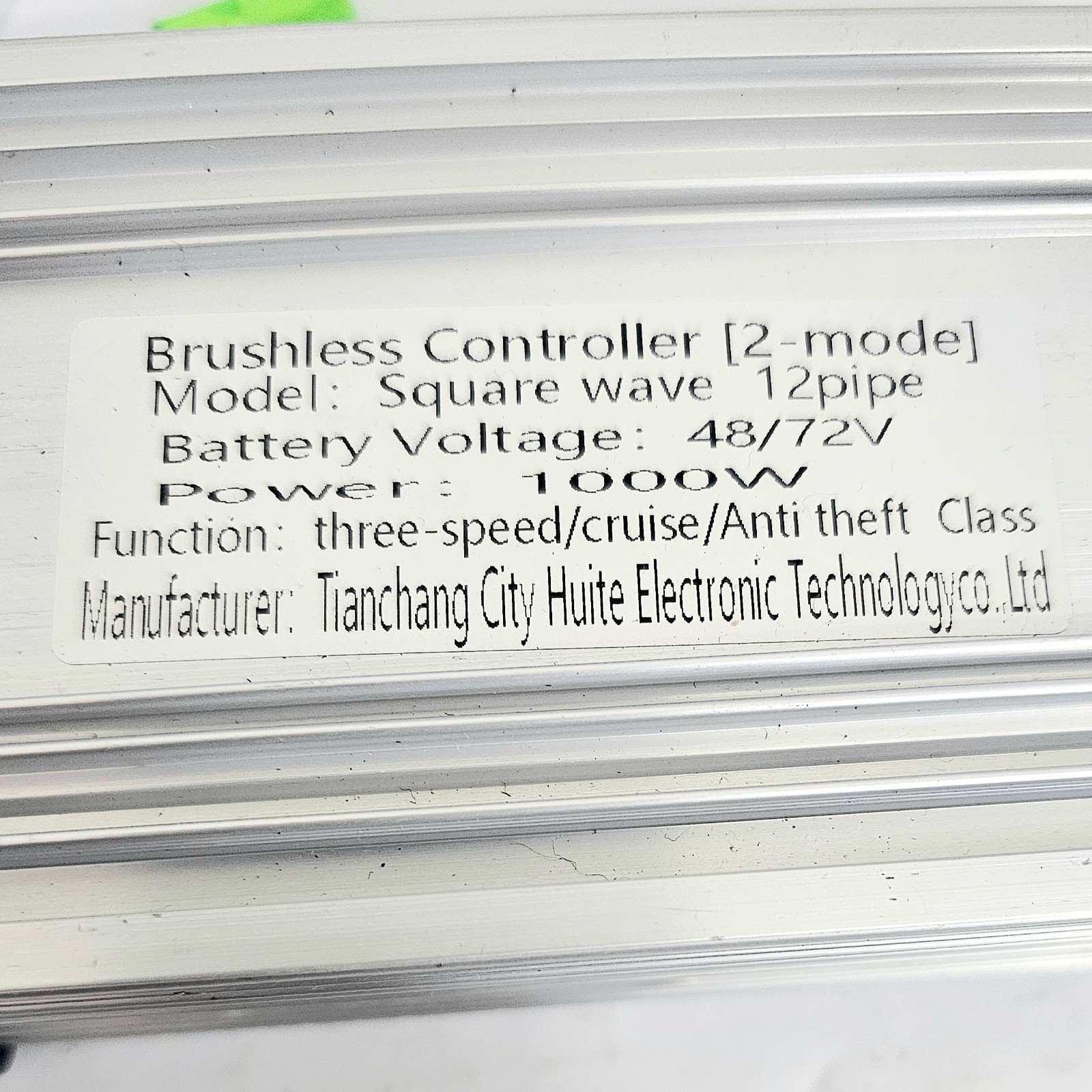 Ejoyous Motor Brushless Controller, 48V 60V 64V 72V High Power Dual Mode 12 Tube