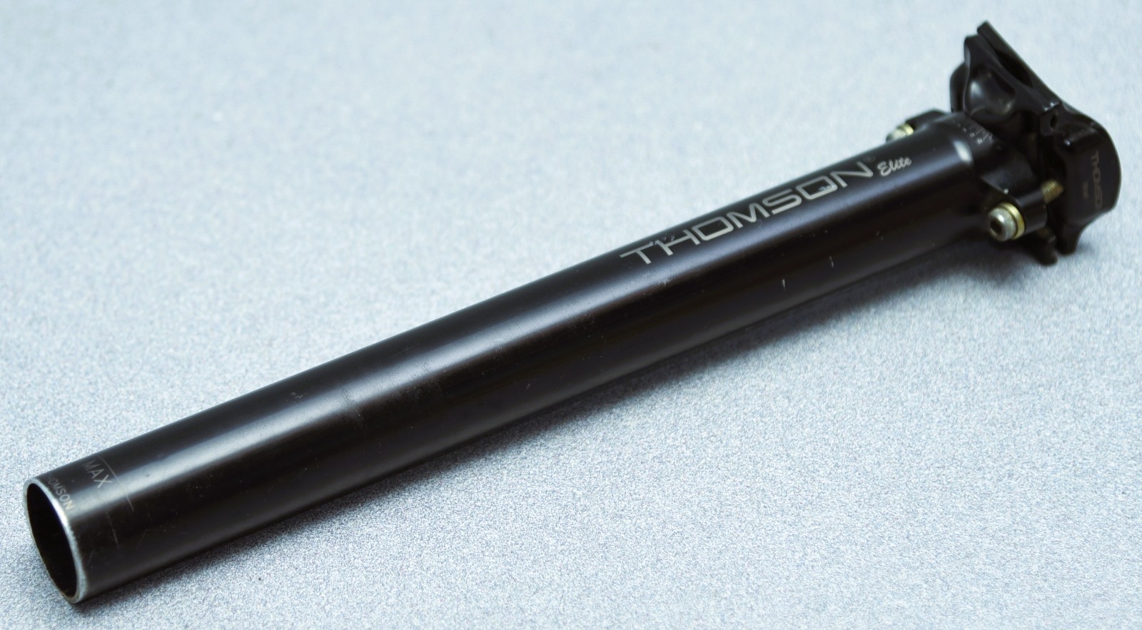 THOMSON ELITE Straight Seatpost, 31.6 x 285mm (cut), Black
