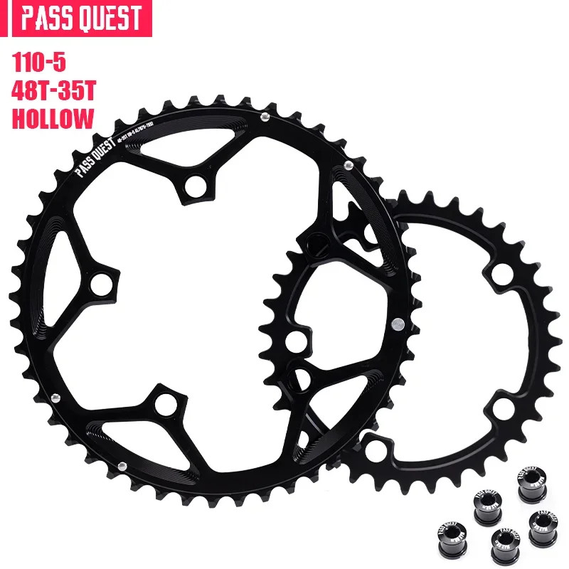 Road Bike 56-42T BCD 130mm Five Jaw Crank 54-40T 53-39T Double Chainrings