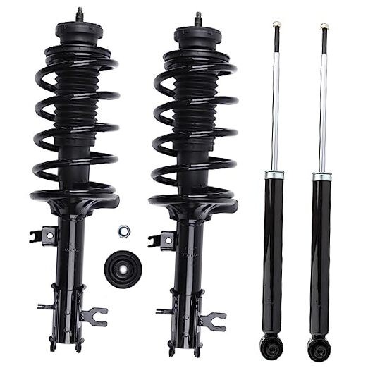 Front and Rear Pair Complete Struts Spring Assembly Shock Absorber Compatible