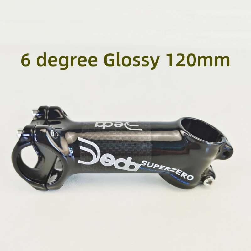 Carbon Mountain Road Bike Stem 31.8*60-120mm 6/17 Degrees Angle Bike Parts