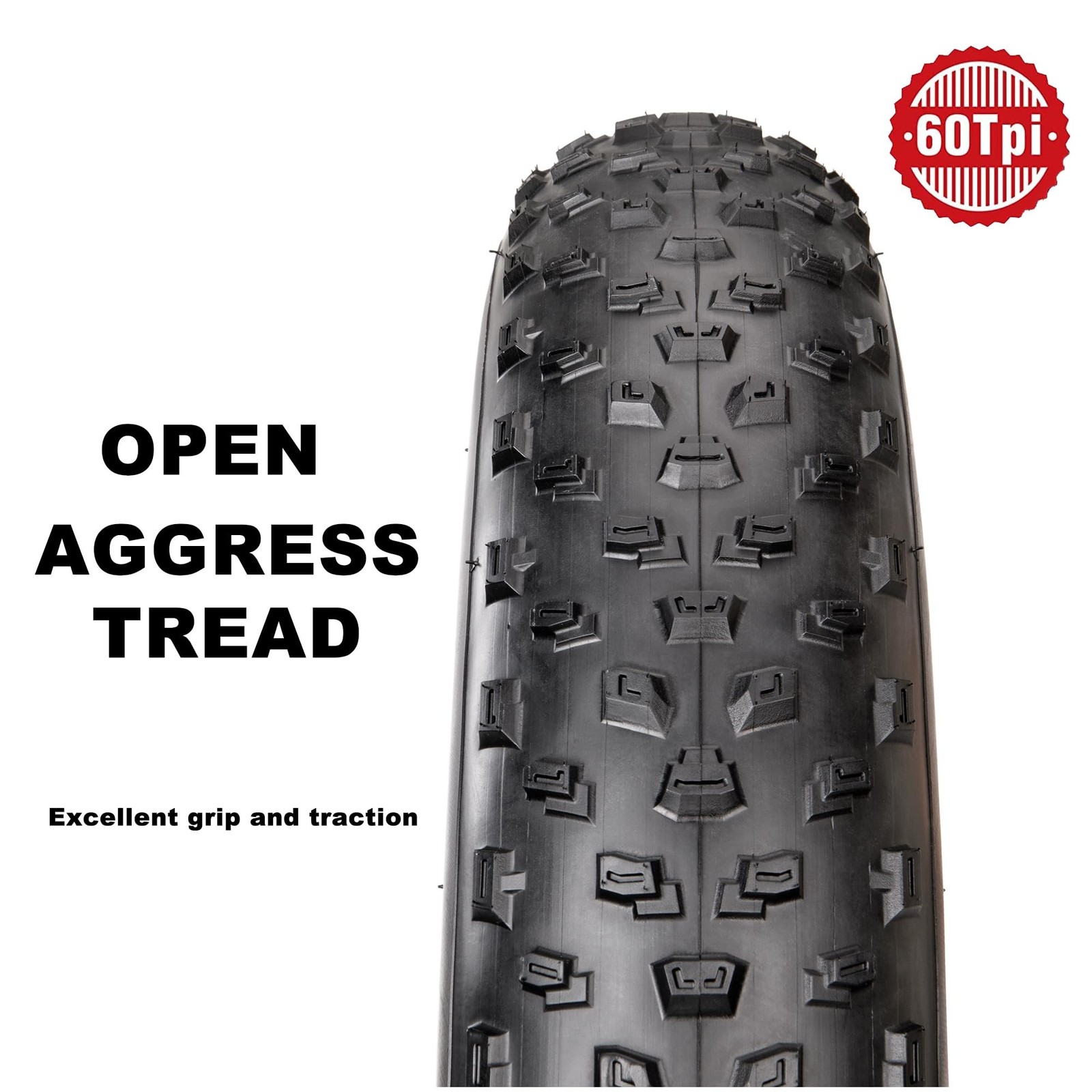 Fat Tire – 20” x 3.0”, 20” x 4.0”,26” x 4.0”