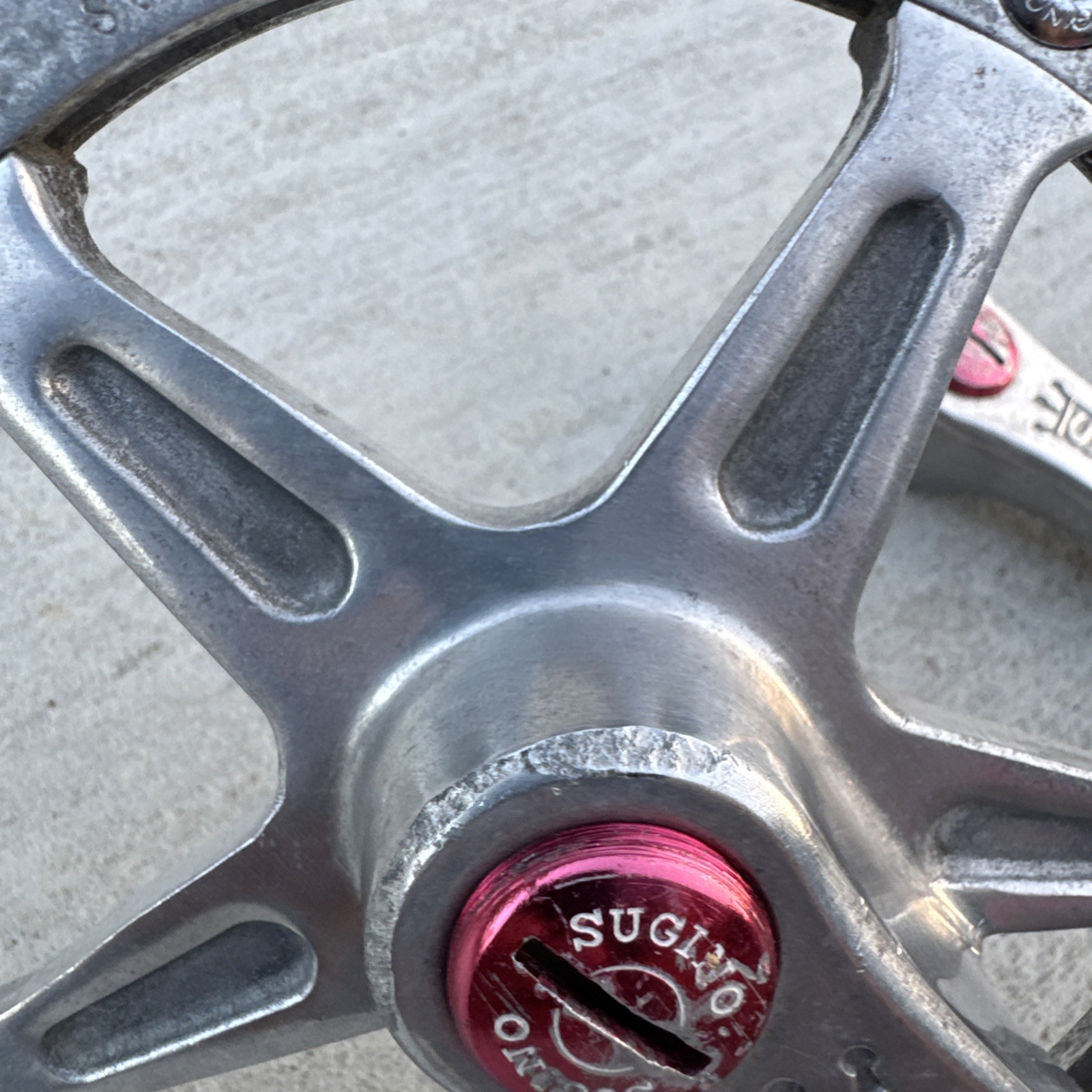 Sugino Mighty Competition Crankset 171 Road BMX Cranks Maxy Campagnolo