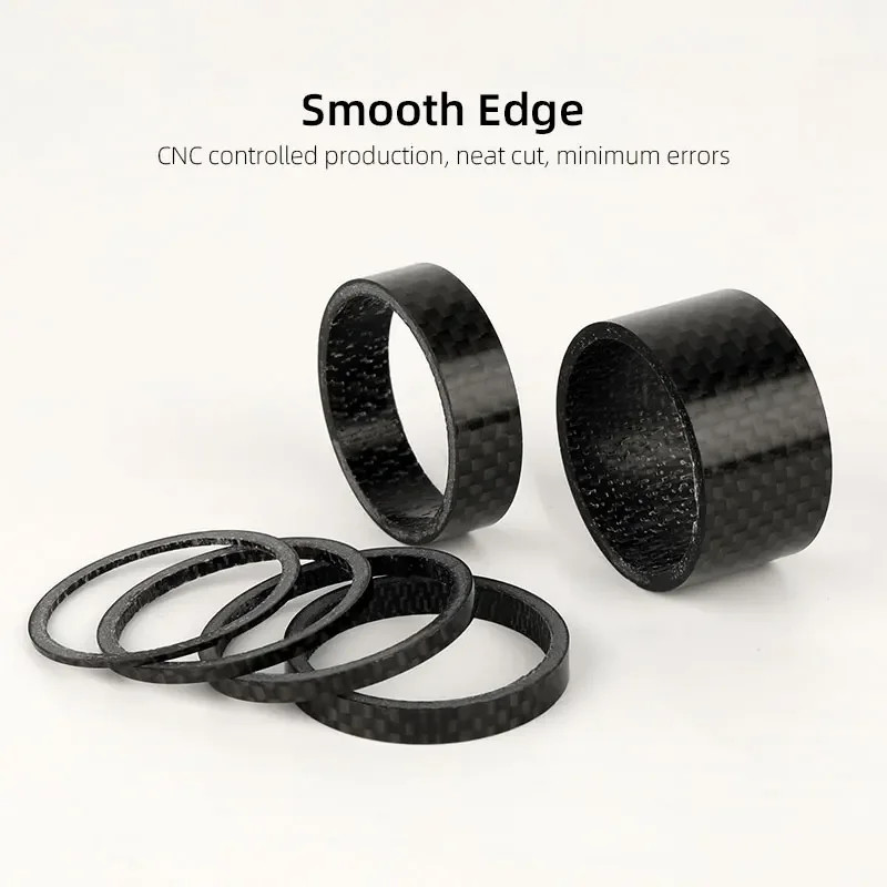 31.8Mm Fork Headset Carbon Spacers MTB Bicycle Handlebar Stem Rise up Adjust Was