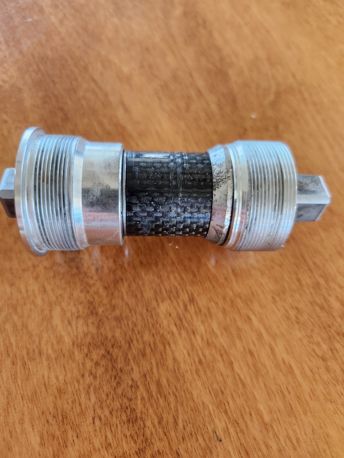 Vintage Record bottom bracket with Italian threading (36 × 24 TPI)