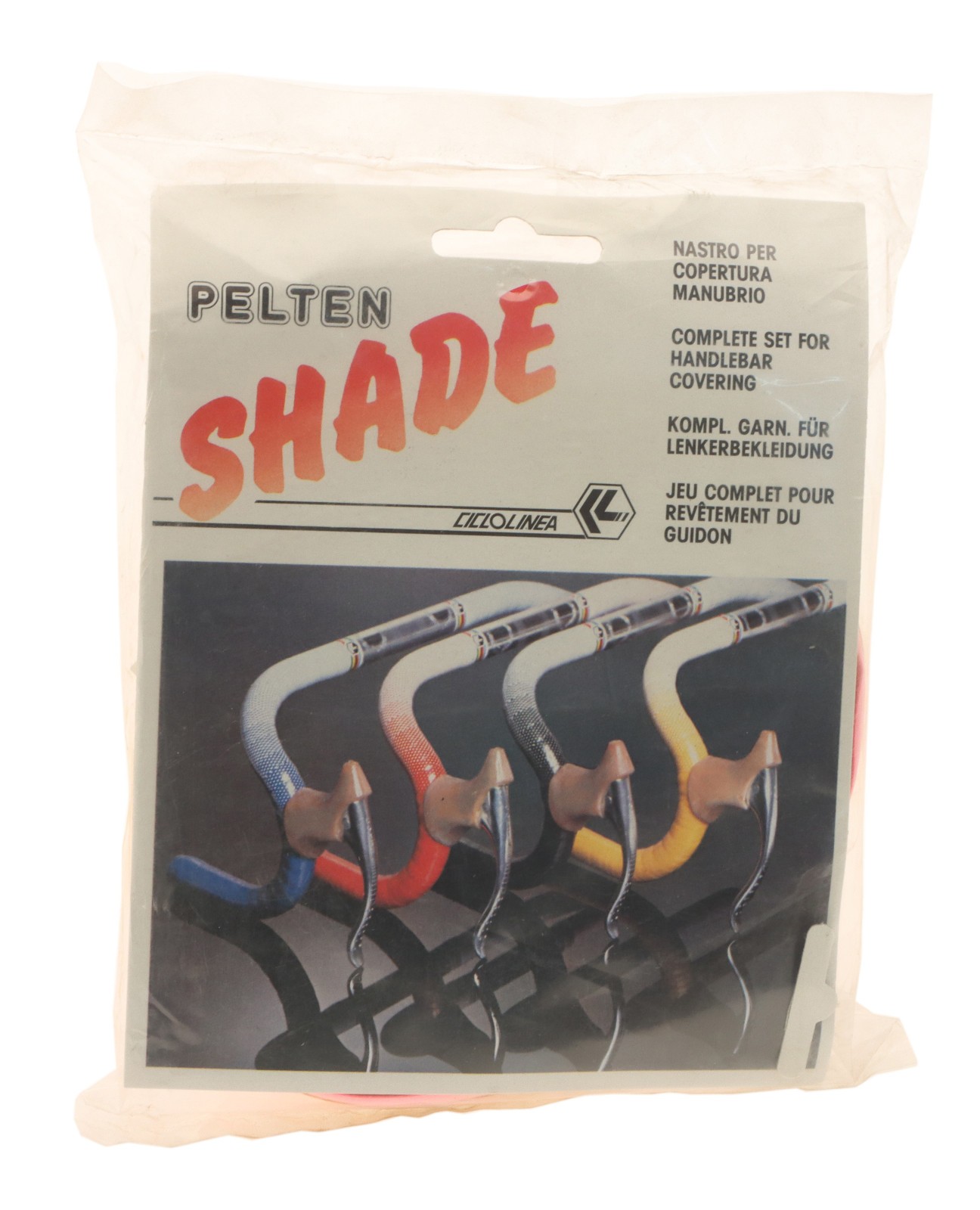Ciclolinea Pelten Shade Handlebar Tape Foam White to Pink Fade ’80s NEW NOS