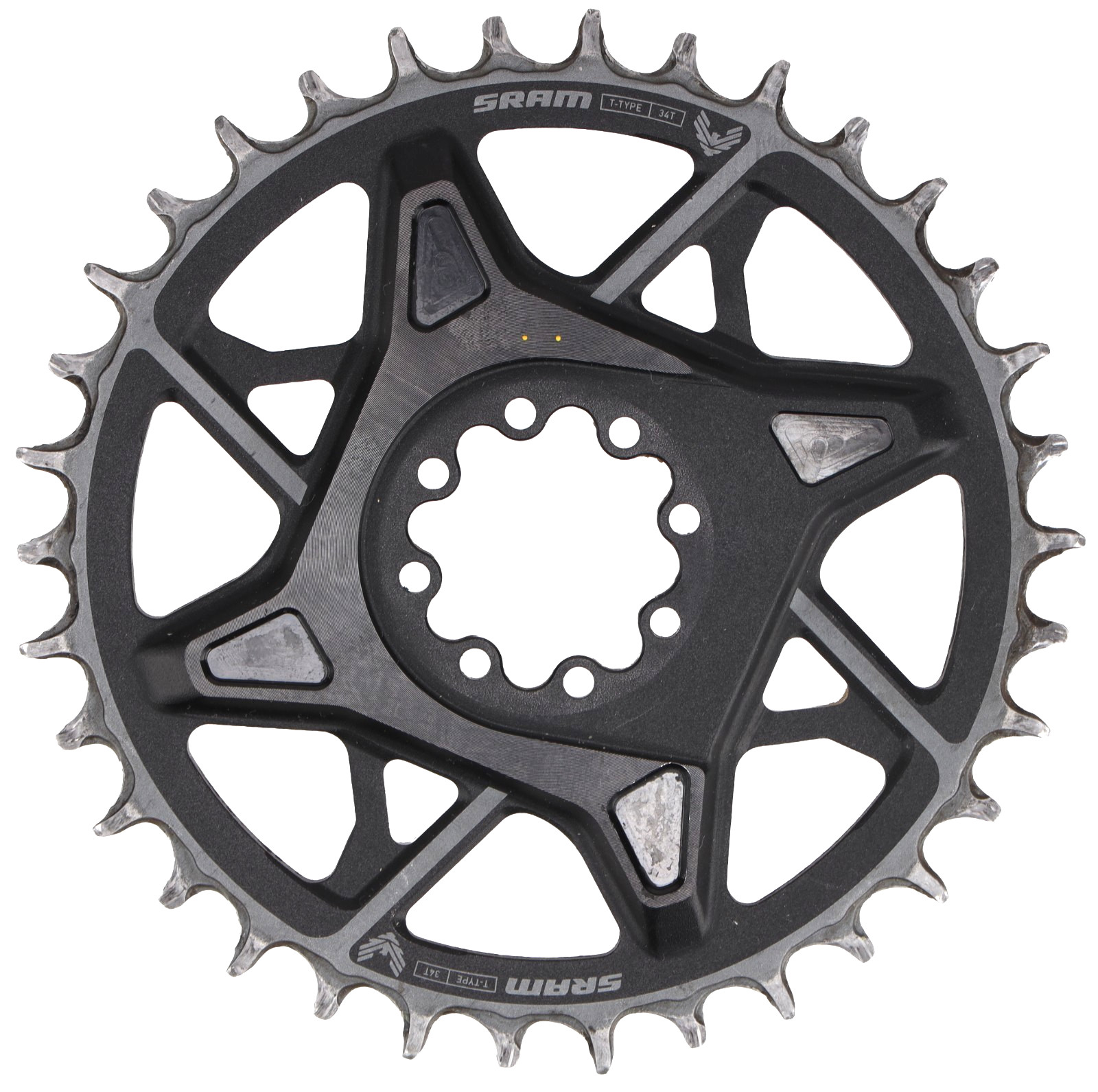 SRAM X0 Eagle Transmission 12s Mtn Bike Chainring 34T 8-Bolt Direct Mount T-Type