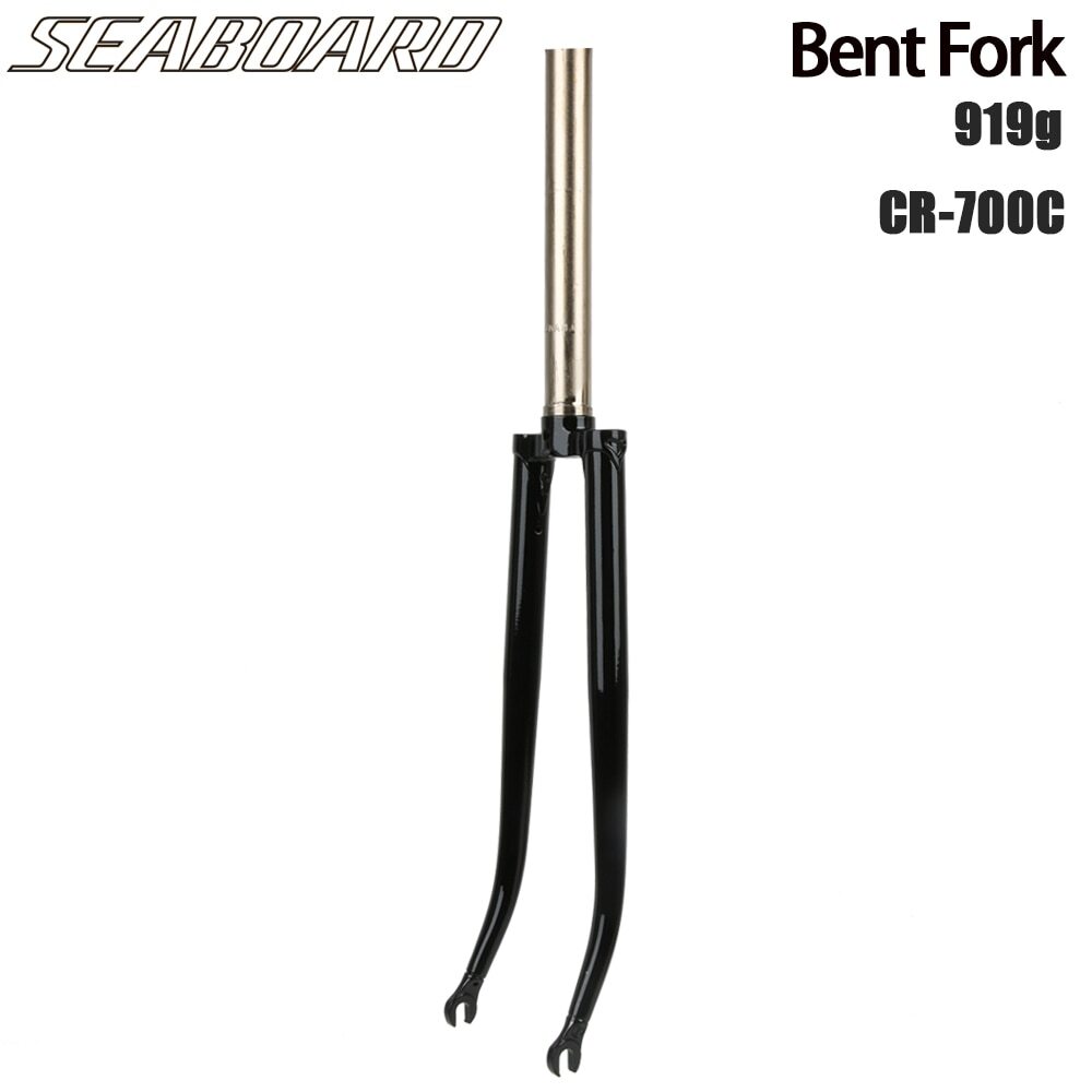 Bicycle Road Hard Fork Chromoly Steel MTB Bike Fork 700*23C 27.5 29er Disc Brake