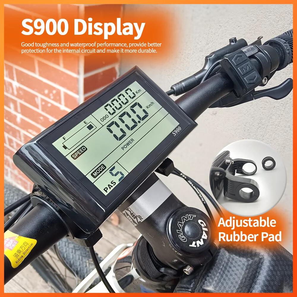 1000W 1500W 2000W 3000W MTB Ebike 60A Sinewave Dual Mode Controller LED Display
