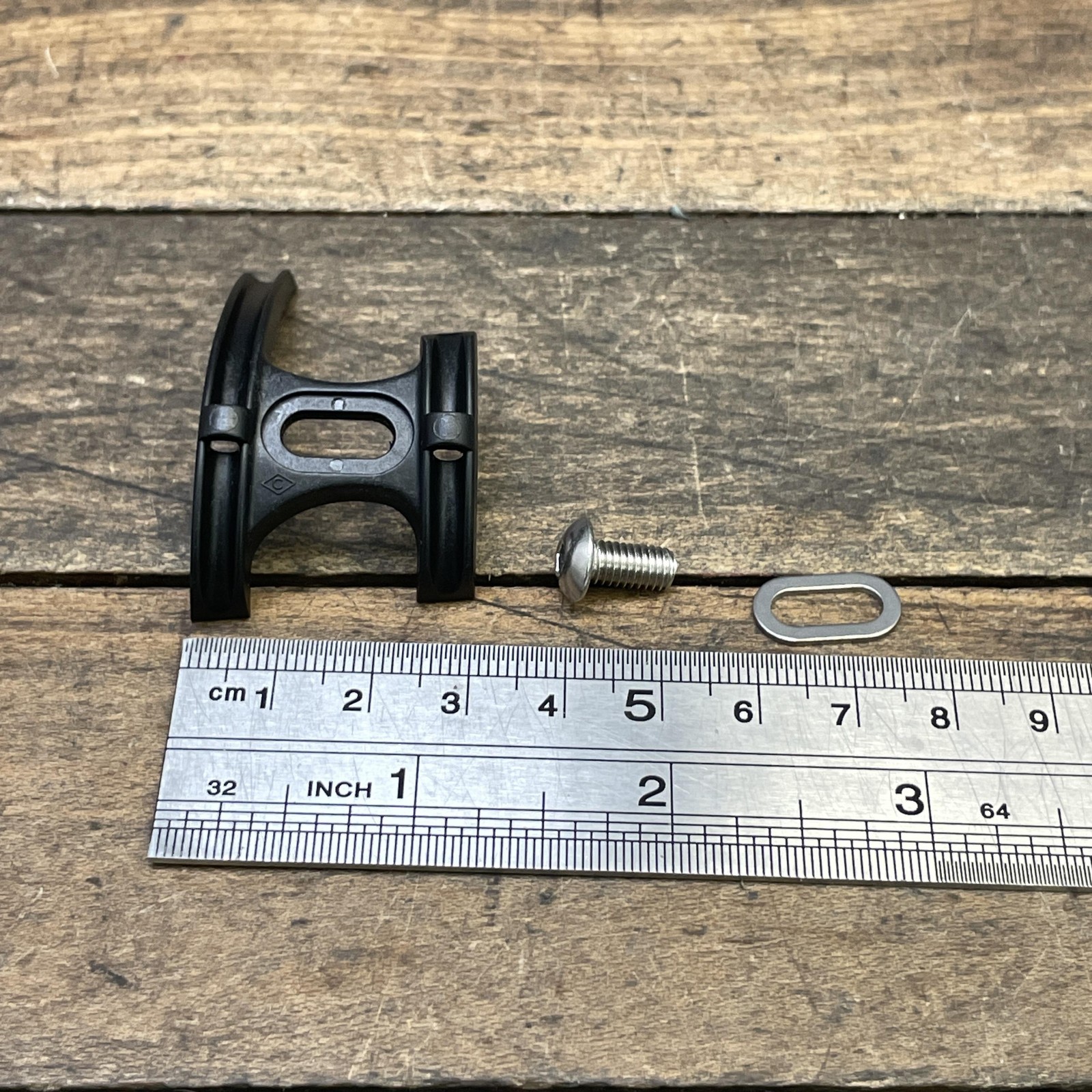 Vintage Campagnolo Bottom Bracket Cable Guide NOS Made In Italy Road Steel Fram