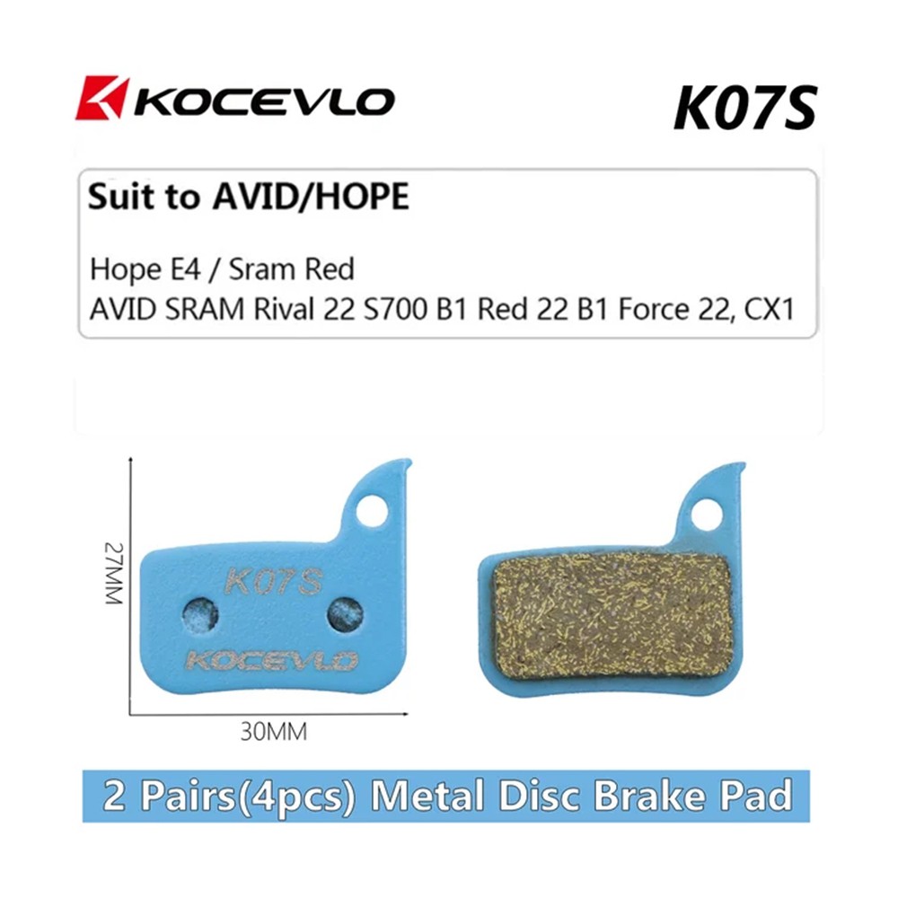 Upgrade MTB Mixed Metal Disc Brake Pads Set For b01s AVID HAYES Zoom Bike Parts