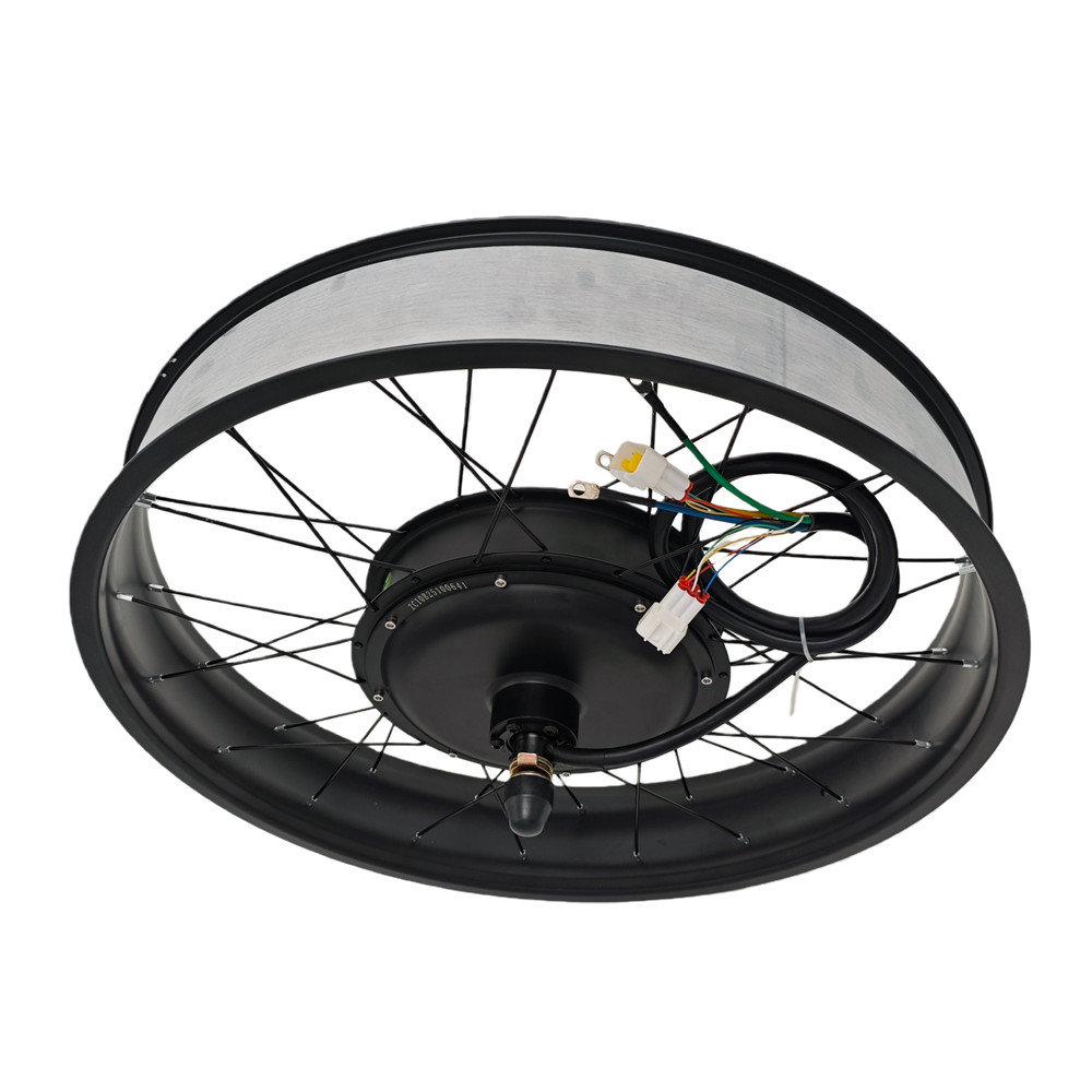 48V 60V 72V 5000W eBike Rear Motor Fat Wheel 175/190mm 20» 24» 26»x4.0 inch