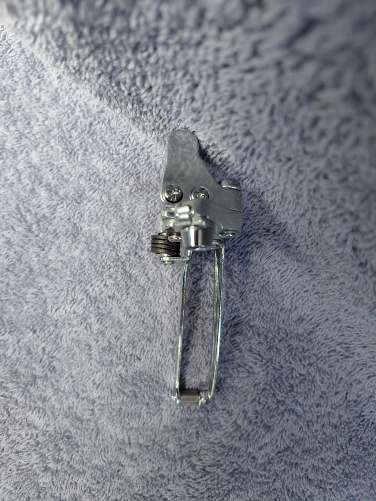 Vintage NOS SunTour Cyclone Front Derailleur / Braze-on w/ hardware