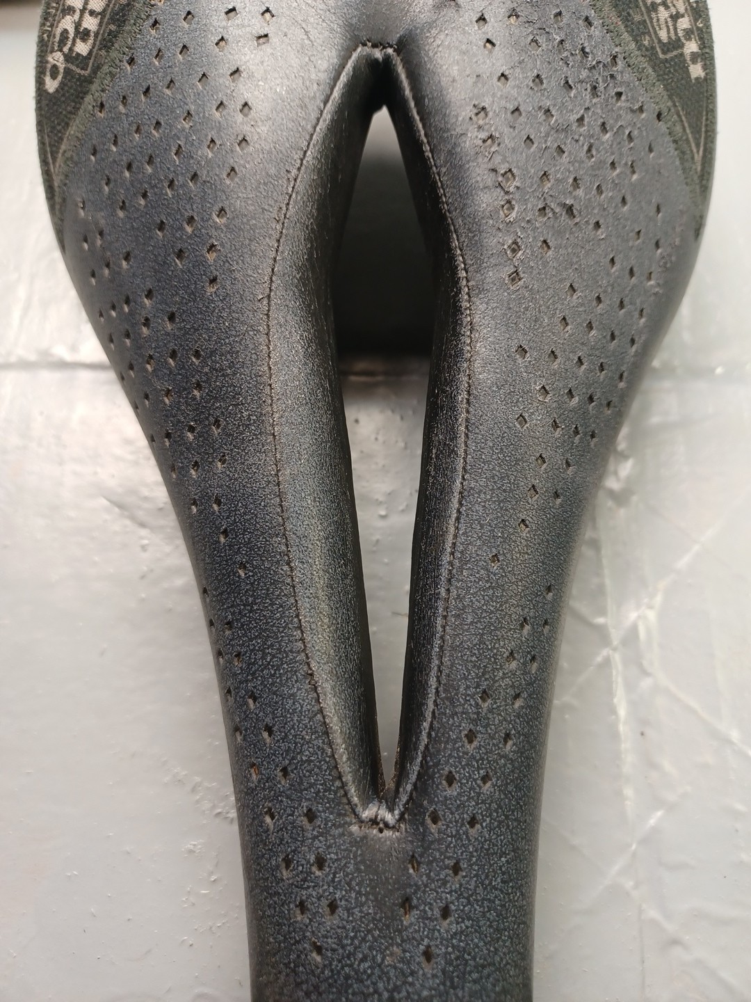 Vintage Selle San Marco Era Bicycle Saddle Seat Italy Aymano Carbon Fiber Used