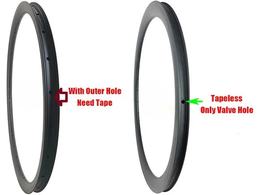 1 Pcs 700C Road Carbon Rim Wide 26mm Deep 30 38 45 50 60mm Disc or V Rim Brake