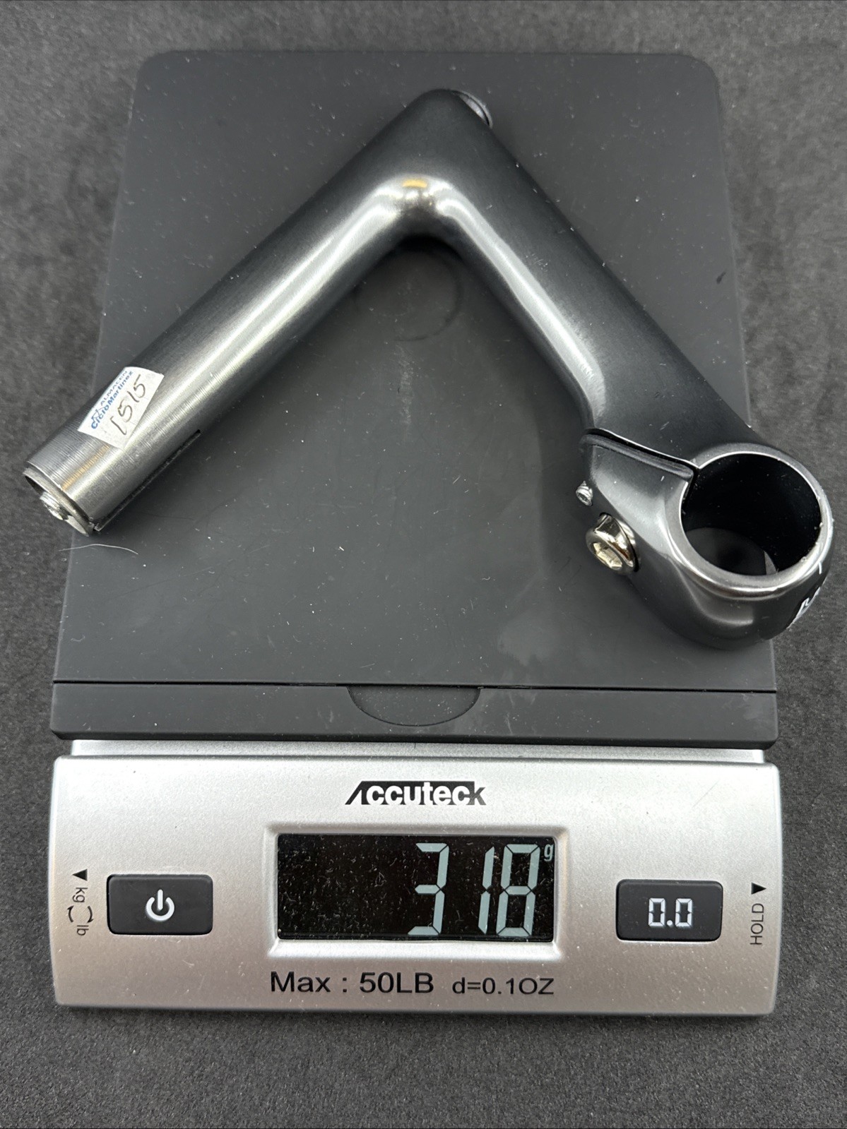 NOS 3T RECORD 84 Century Gray 130mm Length 25.8-26.0mm Alloy 22.2mm Quill Stem