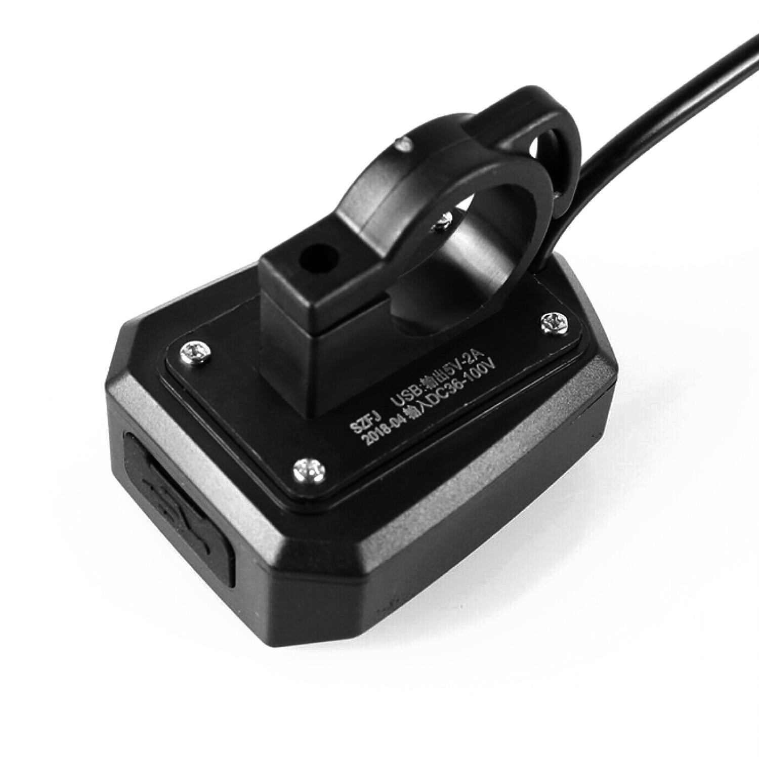 Ebike add a handle bar USB, 36 volt to USB 5volt, 48volt to USB port converter