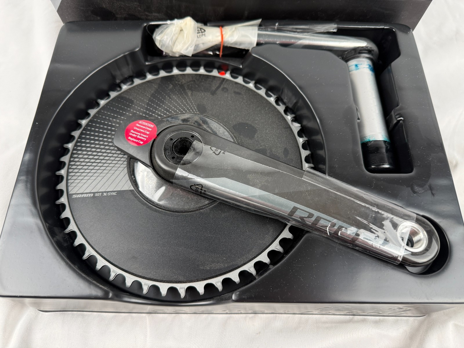 Sram Red AXS Power Meter Aero Crankset 1x 50t 170mm Length DUB SL