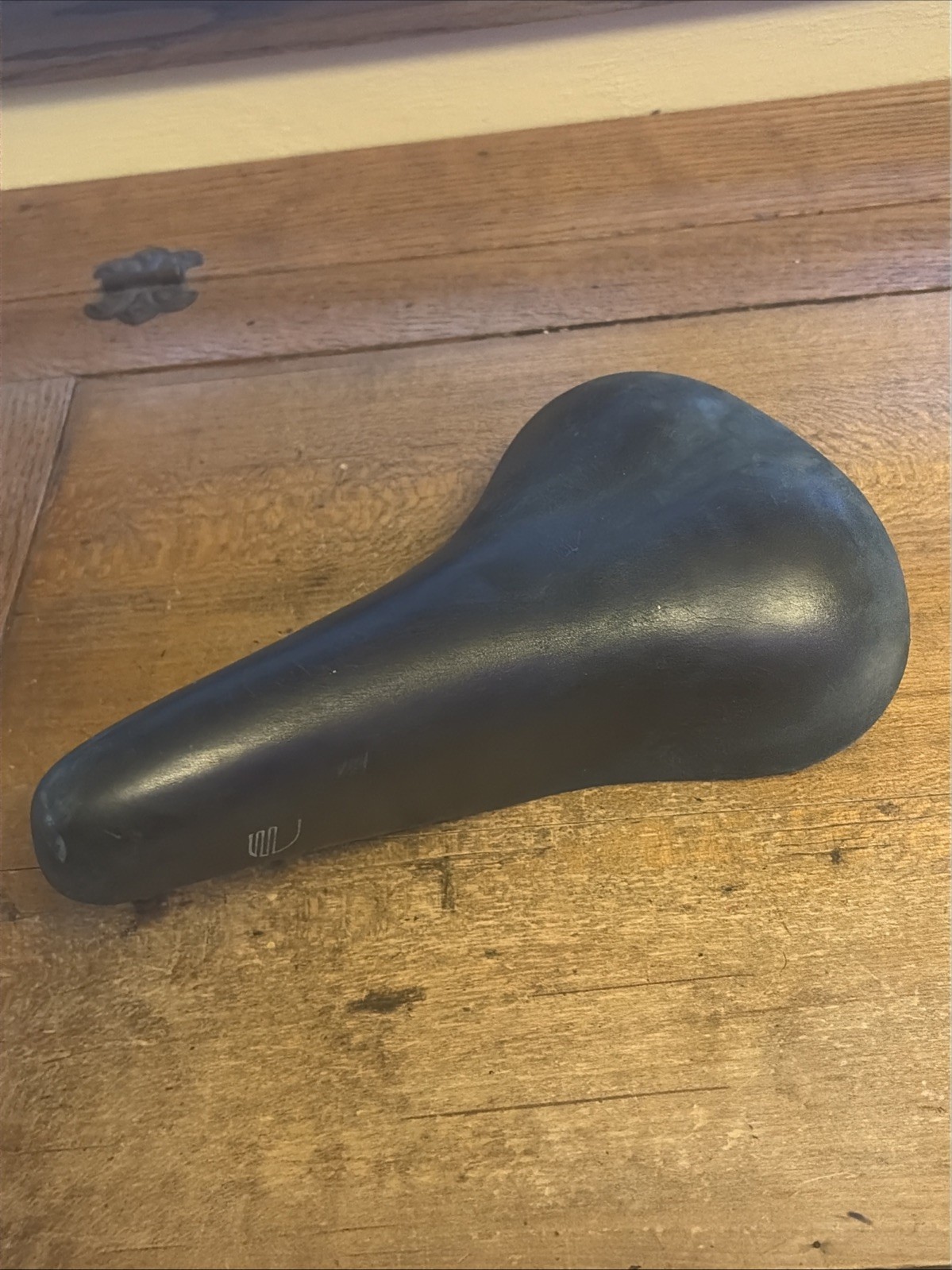 Vintage Selle Italia Univega Branded Saddle Blue 272 mm Length 162 mm Width