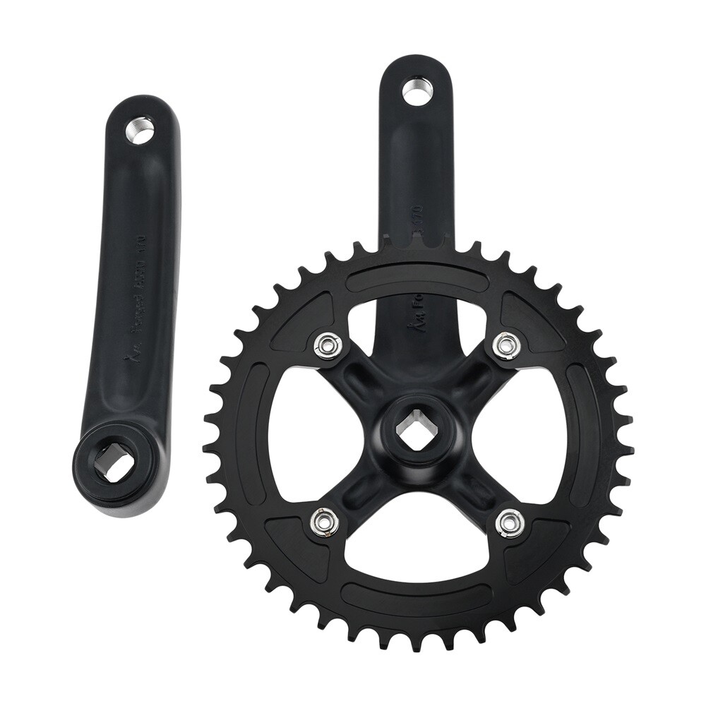 42T MTB Bicycle Crankset Bottom Bracket Aluminum Alloy 104BCD Chainring Black