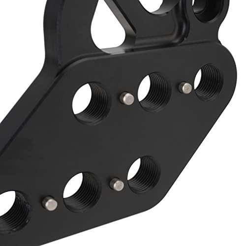 Foot Peg Brackets CNC for Eride Pro SS 2.0 3.0 E Ride Pro S SR,Electric black