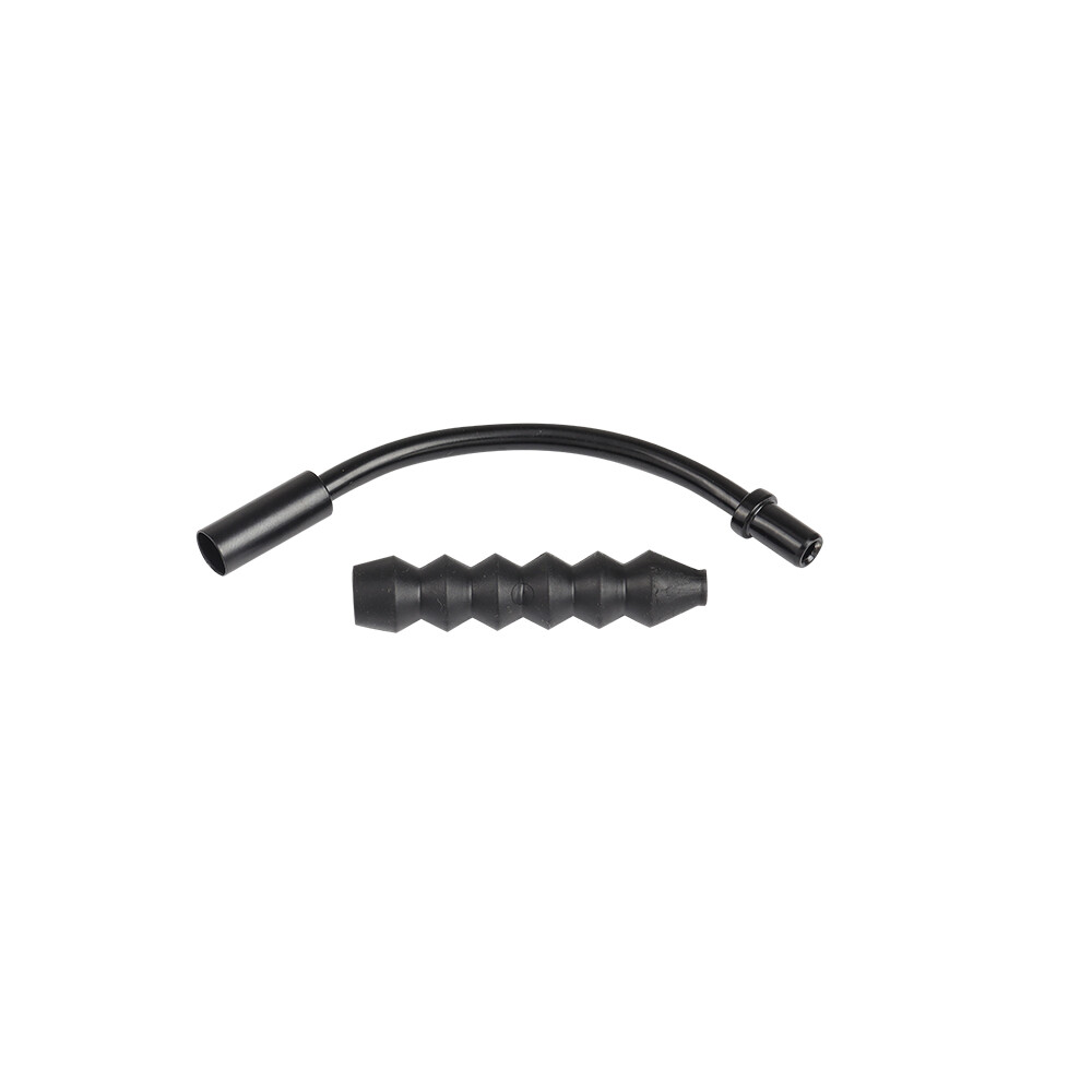 PRO+ BICYCLE V-BRAKE CABLE NOODLE W/BOOT 90D FOR FRONT OR REAR BLACK