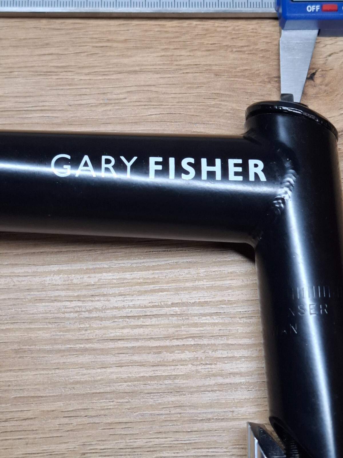 Retro Vintage Bicycle Parts NIB NOS Gary Fisher Stem – 25,4mm / 28,6mm 125mm L.